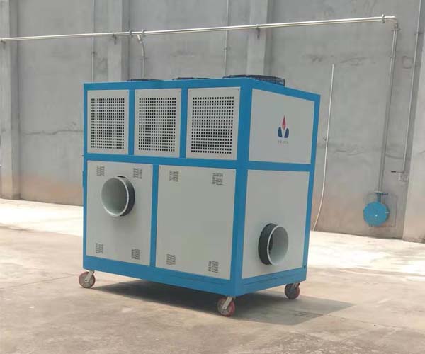 谷物冷風(fēng)機(jī)安裝現(xiàn)場